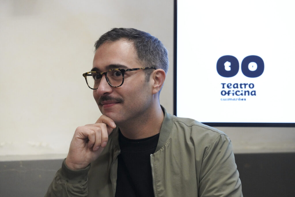 Mickaël de Oliveira é o novo diretor artístico do Teatro Oficina, em Guimarães. ©D.R.